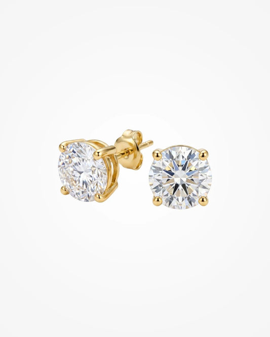 Brinco Ponto de Luz em Zircônia | Banhado a Ouro 18k - SAYE Joias