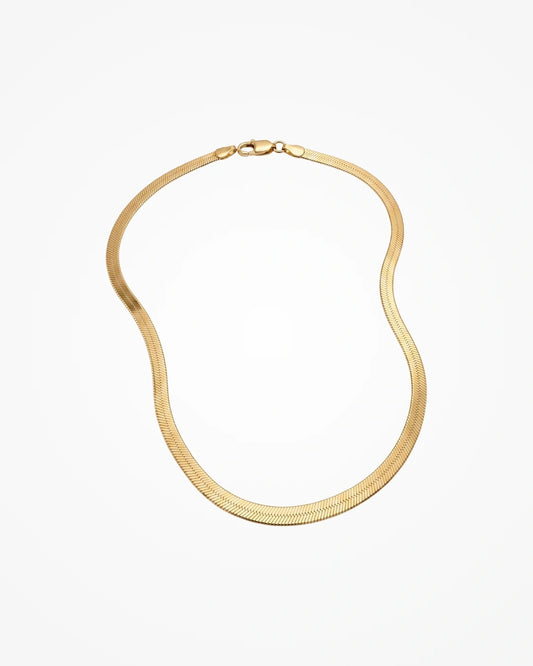 Choker Malha Lisa | Banhado a Ouro 18k - SAYE Joias
